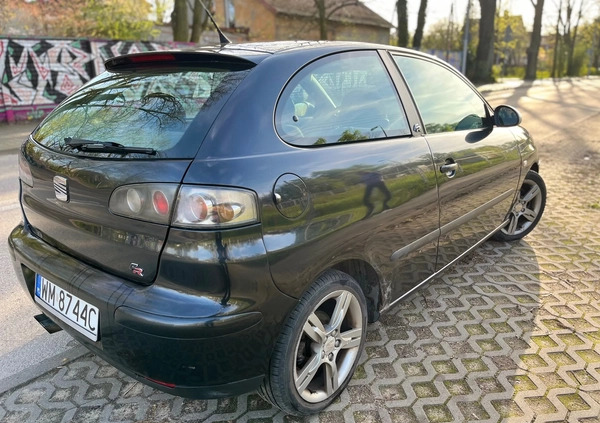 Seat Ibiza cena 3999 przebieg: 289000, rok produkcji 2004 z Warszawa małe 211